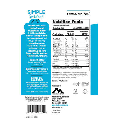 Peanut Butter Bites - Original | Mountain House Freeze Dried Food, , large